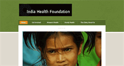 Desktop Screenshot of indiahealthfoundation.org